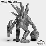 Tabletop Terrain Miniature Murlocs with Weapons
