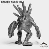 Tabletop Terrain Miniature Murlocs with Weapons