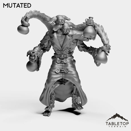 Tabletop Terrain Miniature Mutated Undead Professor