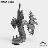 Tabletop Terrain Miniature Naga Boss