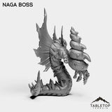 Tabletop Terrain Miniature Naga Boss