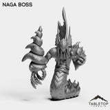 Tabletop Terrain Miniature Naga Boss