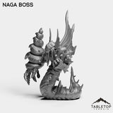 Tabletop Terrain Miniature Naga Boss