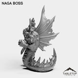 Tabletop Terrain Miniature Naga Boss