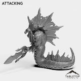 Tabletop Terrain Miniature Naga Myrmidon