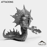 Tabletop Terrain Miniature Naga Myrmidon