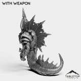 Tabletop Terrain Miniature Naga Royal Guard