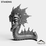 Tabletop Terrain Miniature Naga Royal Guard