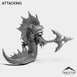 Tabletop Terrain Miniature Naga Royal Guard