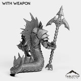 Tabletop Terrain Miniature Naga Royal Guard