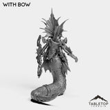 Tabletop Terrain Miniature Naga Sea Witch