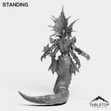 Tabletop Terrain Miniature Naga Sea Witch