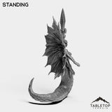 Tabletop Terrain Miniature Naga Siren