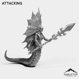 Tabletop Terrain Miniature Naga Siren