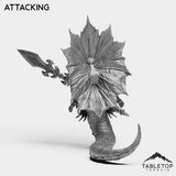 Tabletop Terrain Miniature Naga Siren