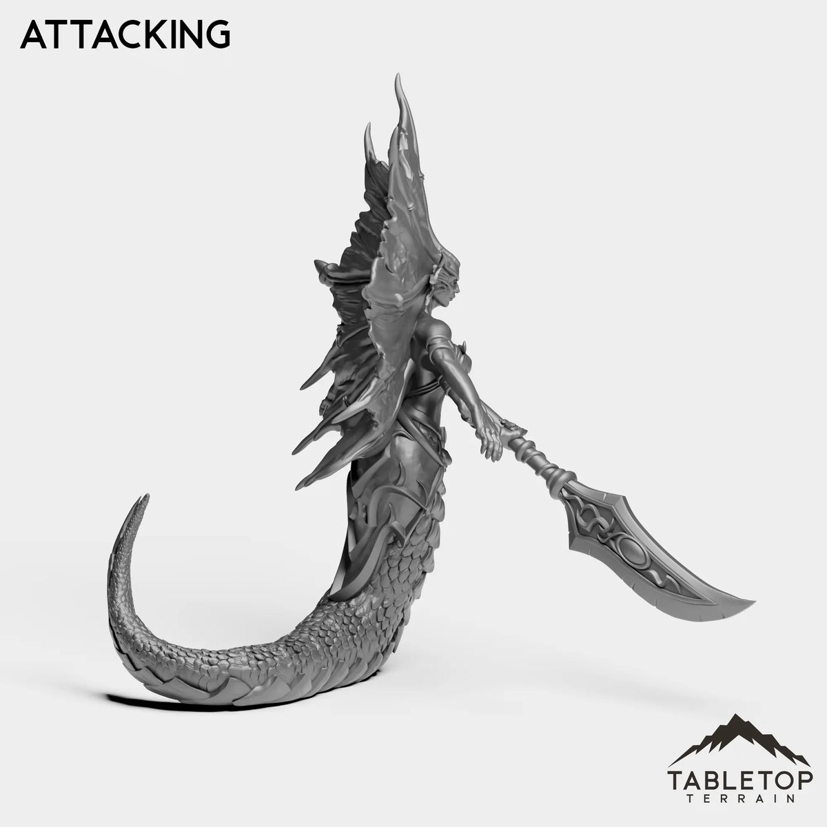Tabletop Terrain Miniature Naga Summoner