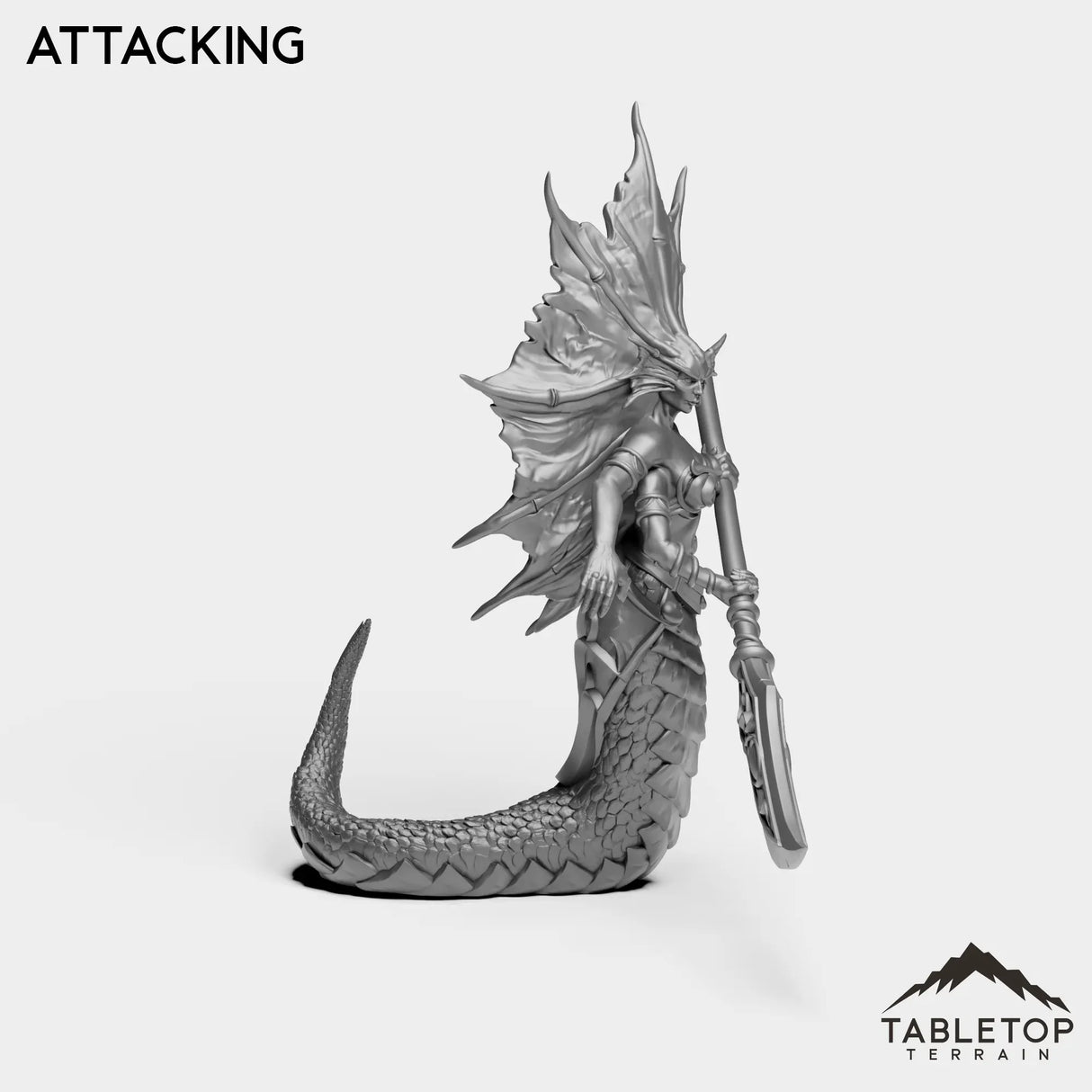 Tabletop Terrain Miniature Naga Summoner