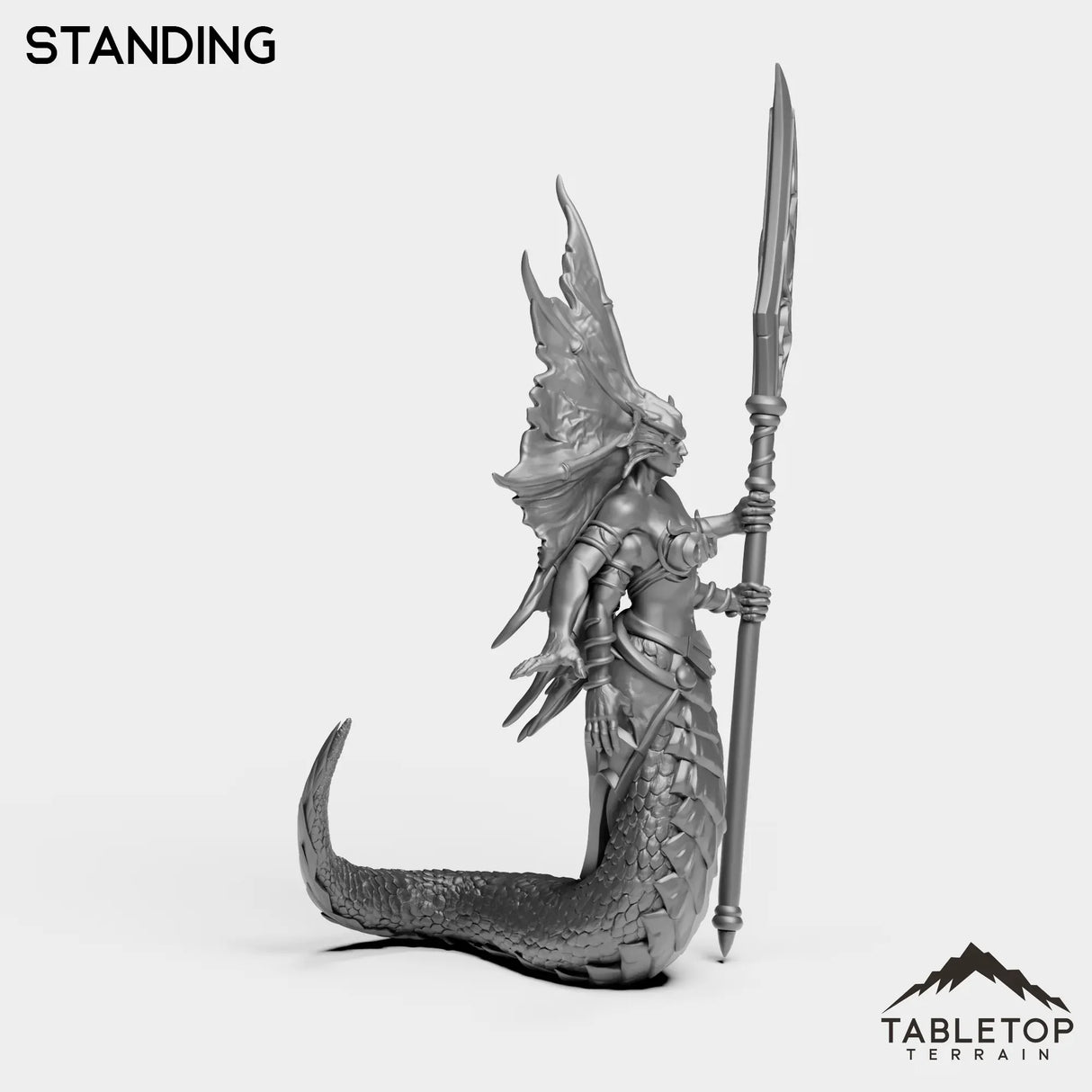 Tabletop Terrain Miniature Naga Summoner