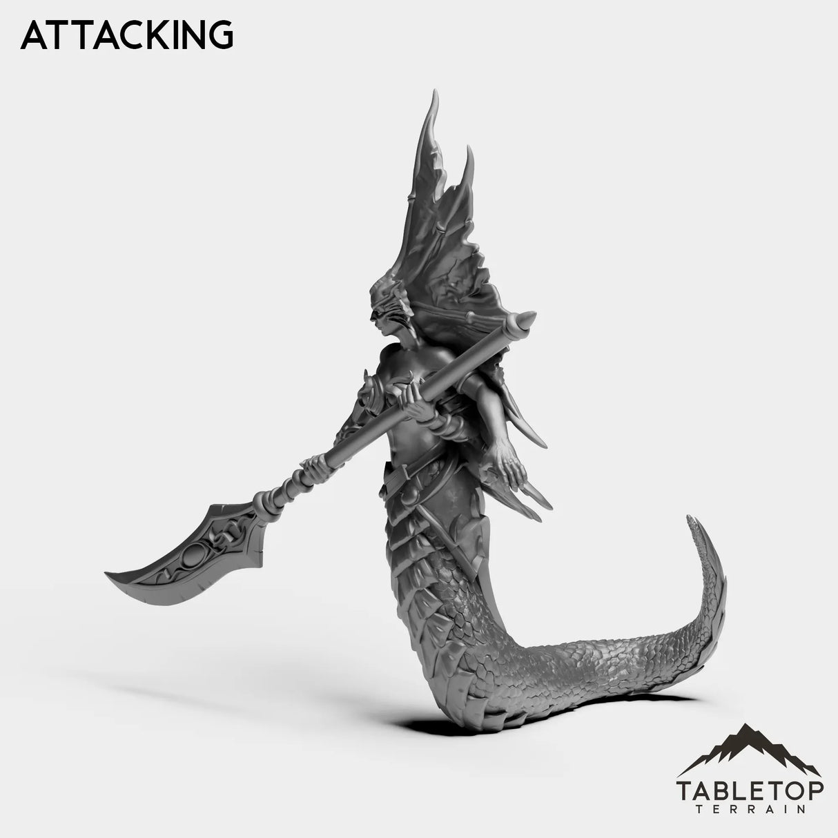 Tabletop Terrain Miniature Naga Summoner