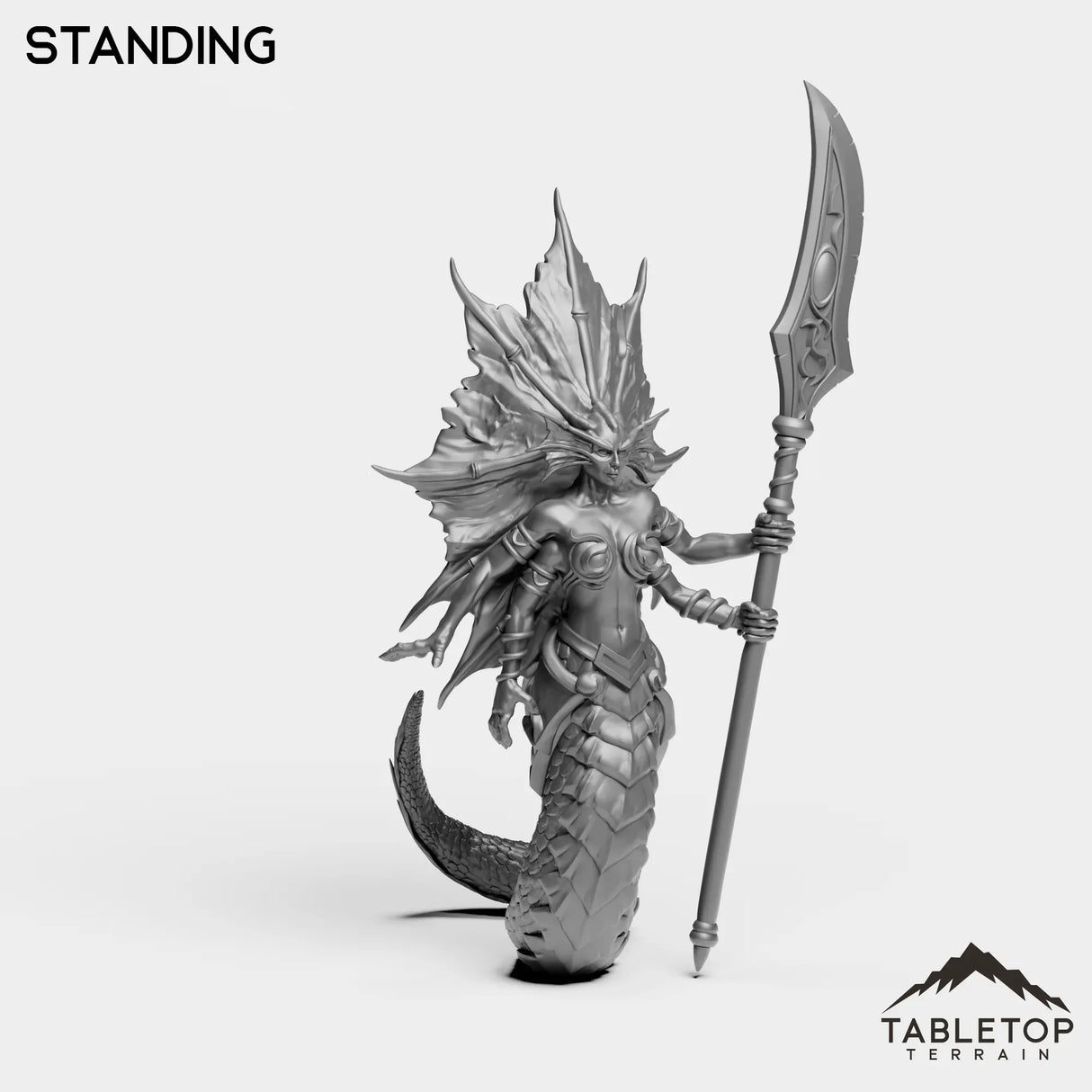 Tabletop Terrain Miniature Naga Summoner