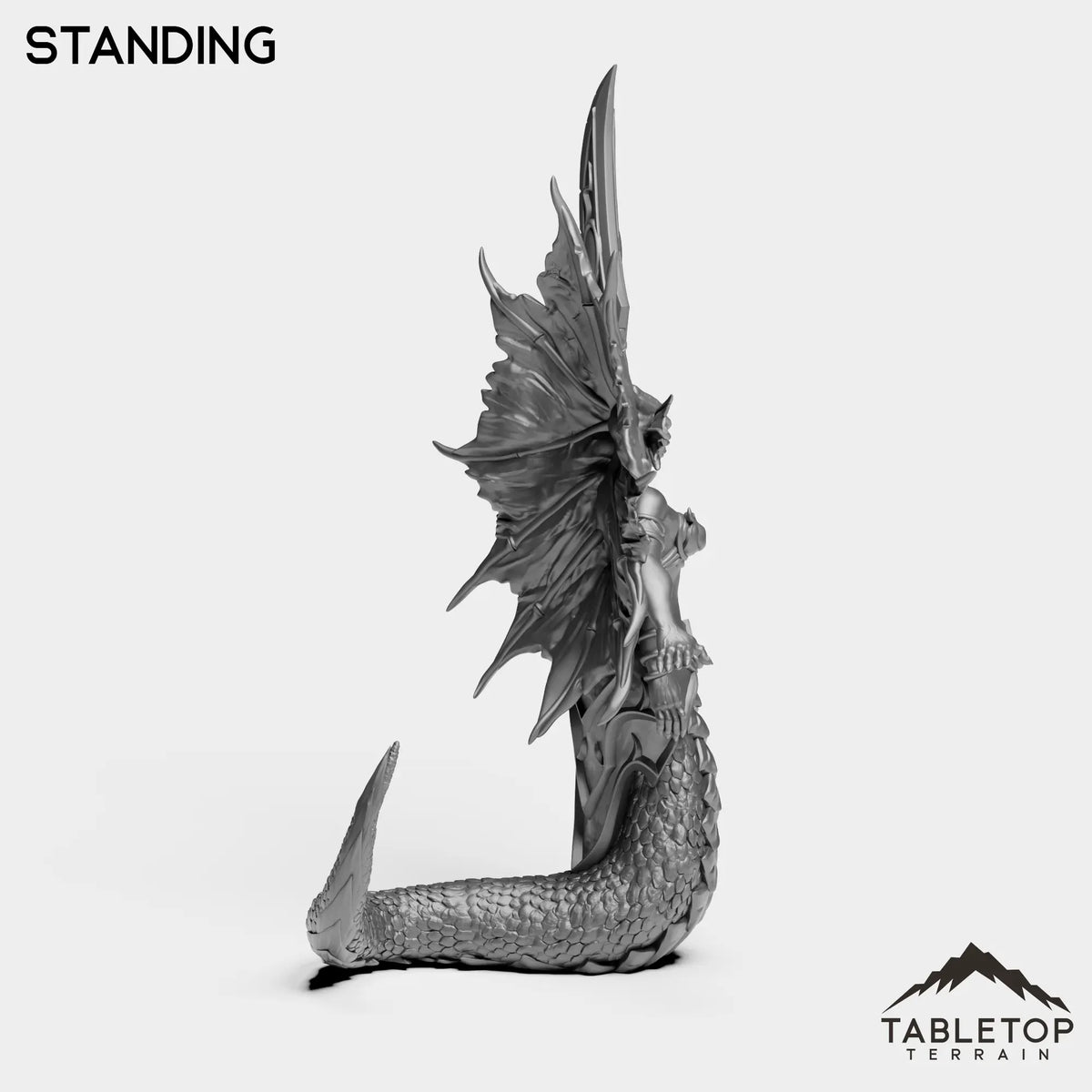 Tabletop Terrain Miniature Naga Summoner