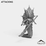 Tabletop Terrain Miniature Naga Summoner