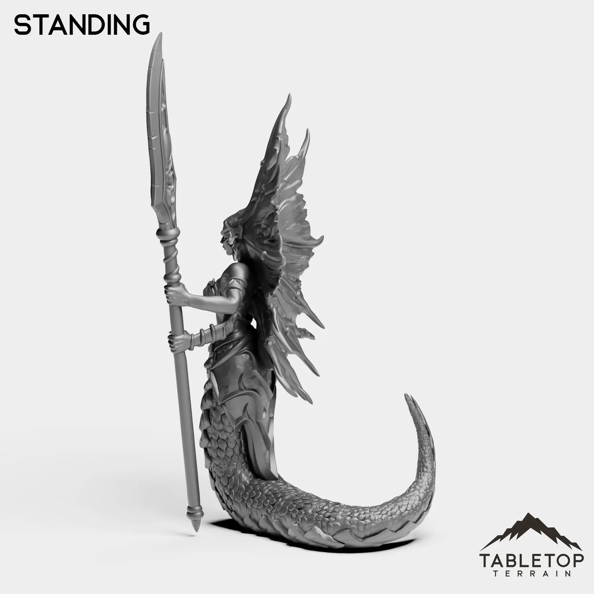 Tabletop Terrain Miniature Naga Summoner