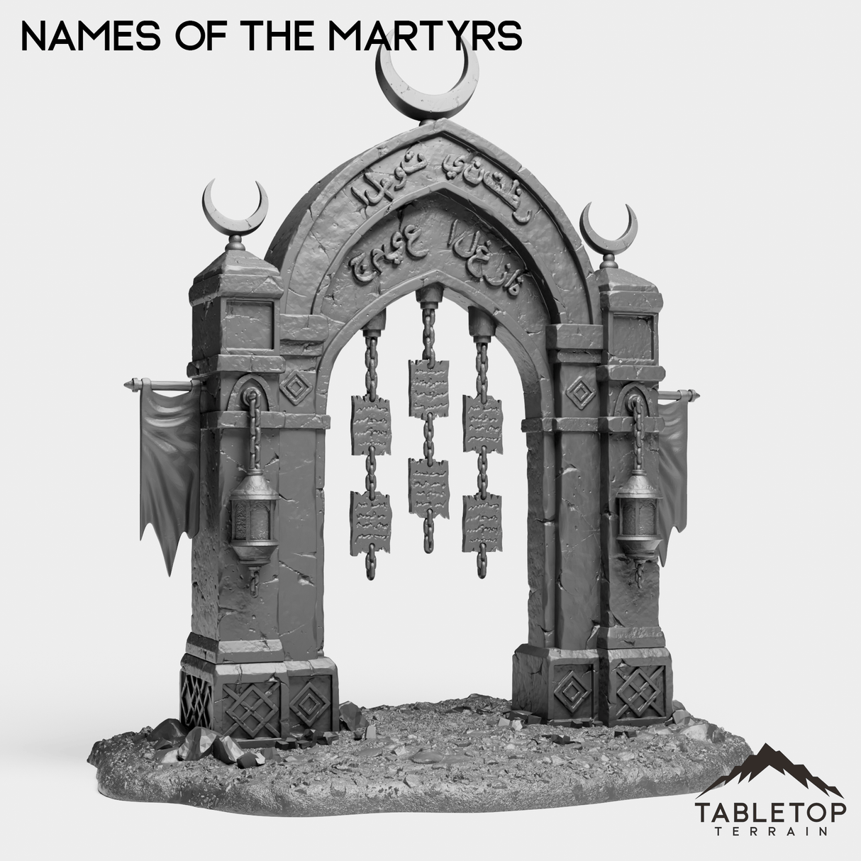 Tabletop Terrain Miniature Names of the Martyrs