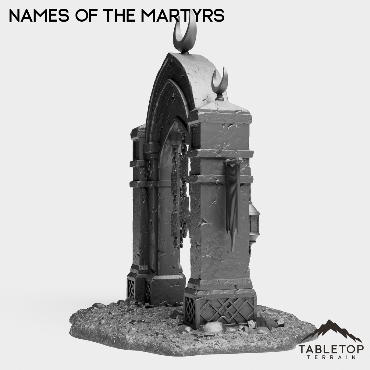 Tabletop Terrain Miniature Names of the Martyrs