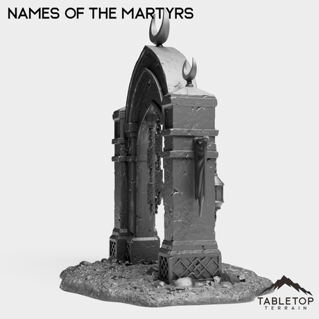Tabletop Terrain Miniature Names of the Martyrs