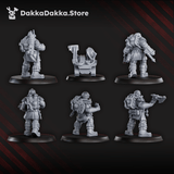 Tabletop Terrain Miniature Navy Special Forces (part 1)