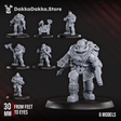 Tabletop Terrain Miniature Navy Special Forces (part 1)