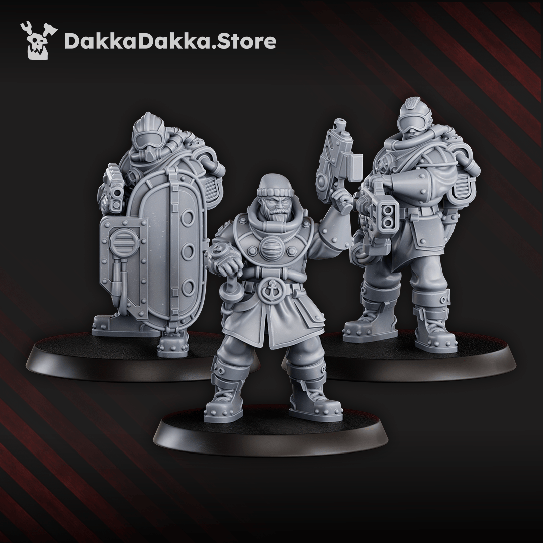 Tabletop Terrain Miniature Navy Special Forces (part 2)