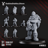 Tabletop Terrain Miniature Navy Special Forces (part 2)