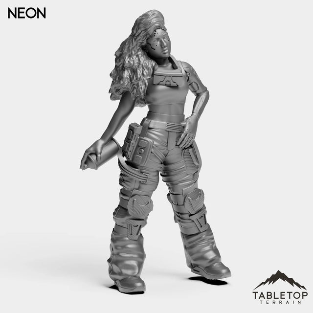 Tabletop Terrain Miniature Neon - Onlookers