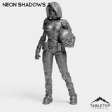 Tabletop Terrain Miniature Neon Shadows 2 Neon Shadows - Black Stone Commandos