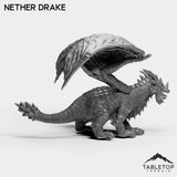 Tabletop Terrain Miniature Nether Drake