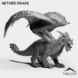 Tabletop Terrain Miniature Nether Drake