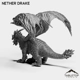Tabletop Terrain Miniature Nether Drake