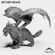Tabletop Terrain Miniature Nether Drake