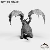 Tabletop Terrain Miniature Nether Drake