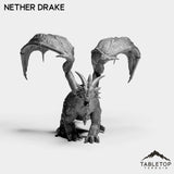 Tabletop Terrain Miniature Nether Drake