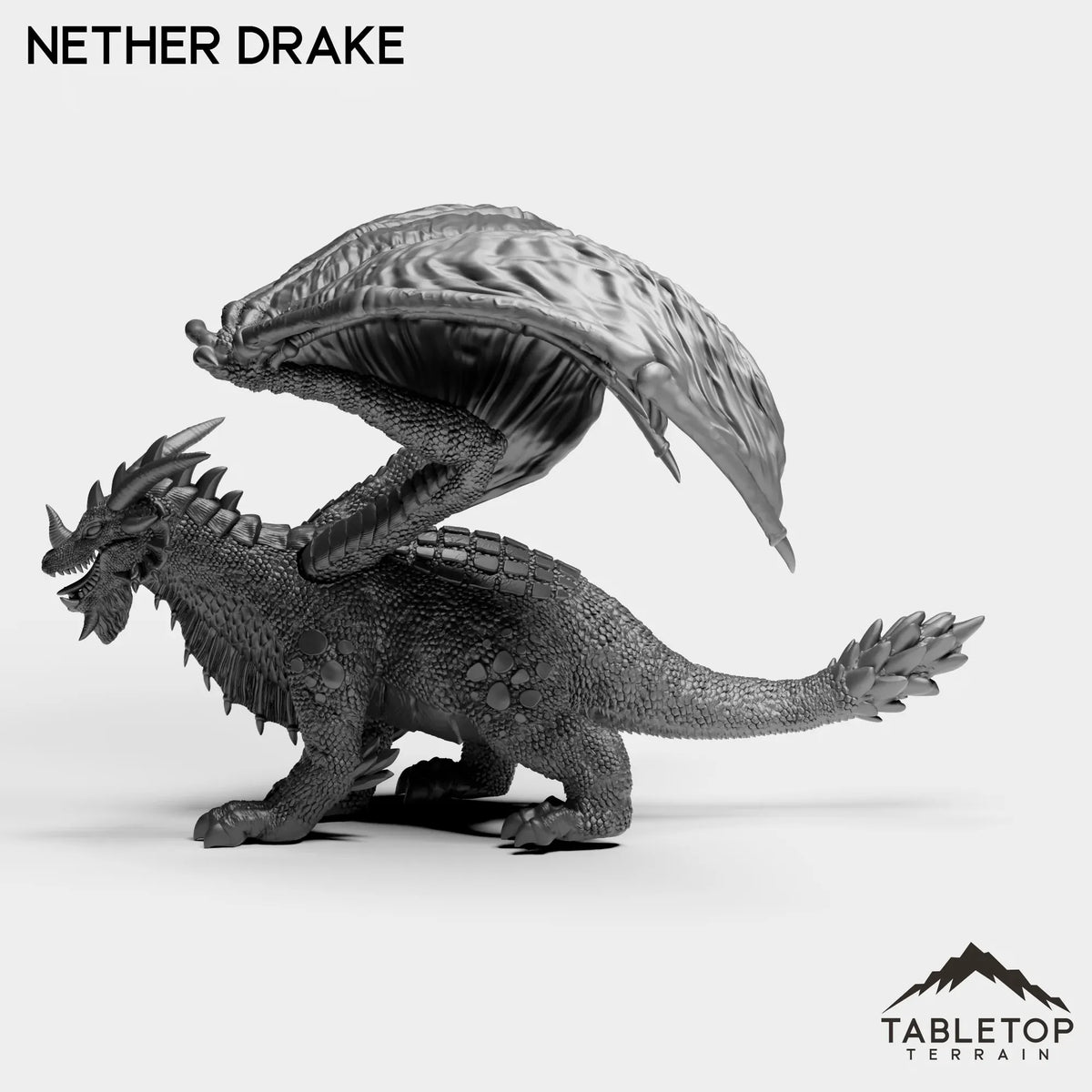 Tabletop Terrain Miniature Nether Drake