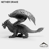 Tabletop Terrain Miniature Nether Drake