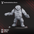 Tabletop Terrain Miniature Nibelung Warrior