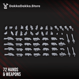 Tabletop Terrain Miniature Nibelung Warriors (build kit)