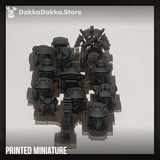 Tabletop Terrain Miniature Nibelung Warriors (build kit)
