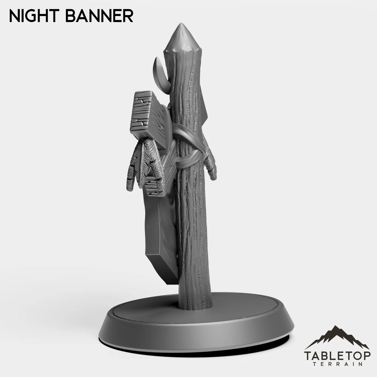 Tabletop Terrain Miniature Night Banner