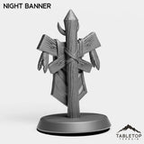 Tabletop Terrain Miniature Night Banner