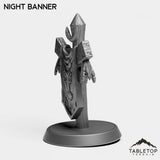 Tabletop Terrain Miniature Night Banner
